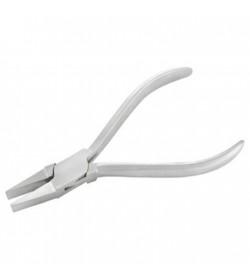 Watchmaking Flat Nose Pliers Plain Handle 130mm
